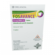 Фосаванс 70мг/70мкг (2800МЕ) табл. №4