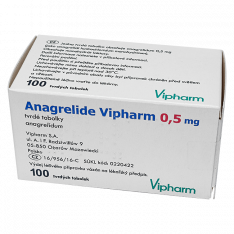 Анагрелид 0,5мг капс. №100